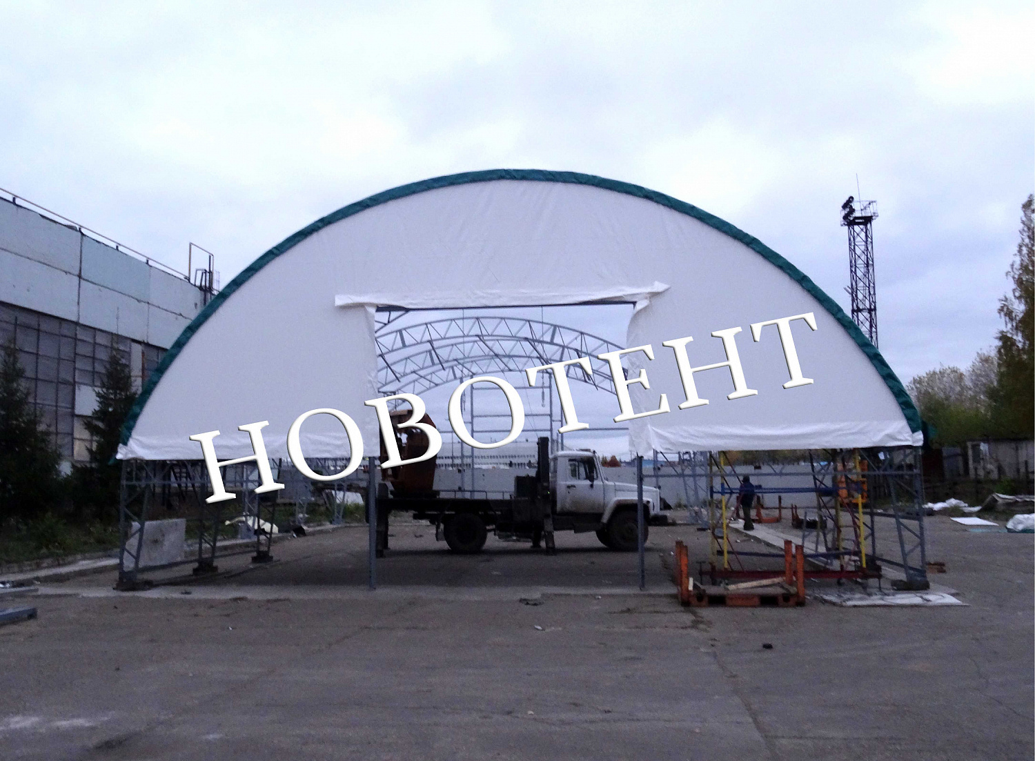 Готов к отгрузке телятник 72х12 м