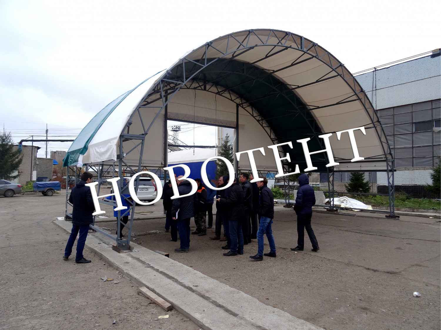 Готов к отгрузке телятник 72х12 м