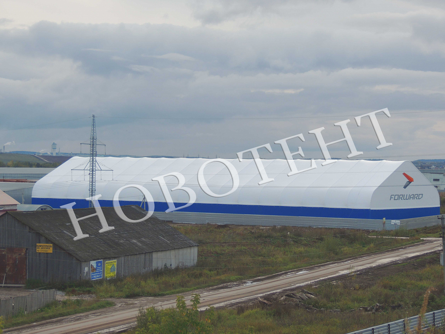 Склад 36х102 м в Пермском крае